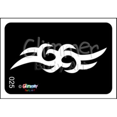 Glitter tattoo 025 Tribal Arm Band Pack Of 5  Glitter tattoo 025 Tribal Arm Band Pack Of 5